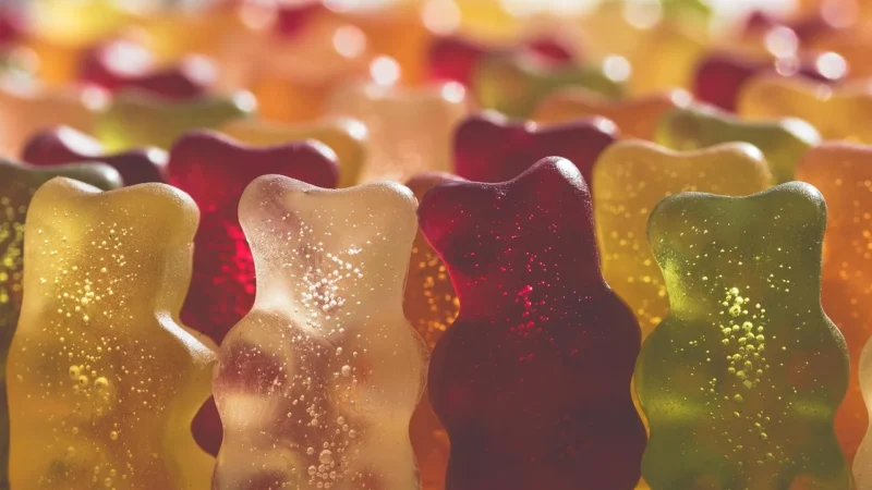 Haribo Vulcano Fizz KwaśneOwocowe Żelki Wulkany Z Nadzieniem 175G