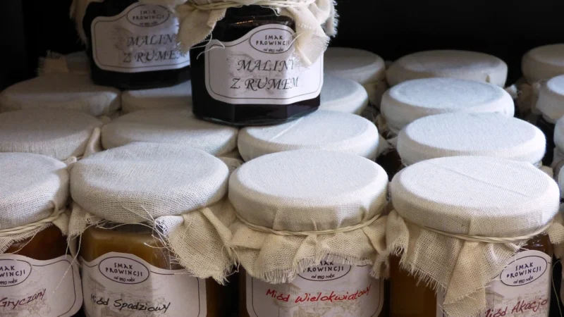 Pasieka Sienkiewicz Naturalny Miód Z Maliną 700g